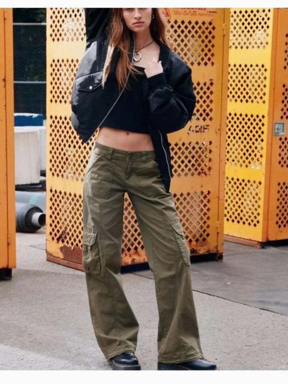 Garage Low Rise Cargo Pants